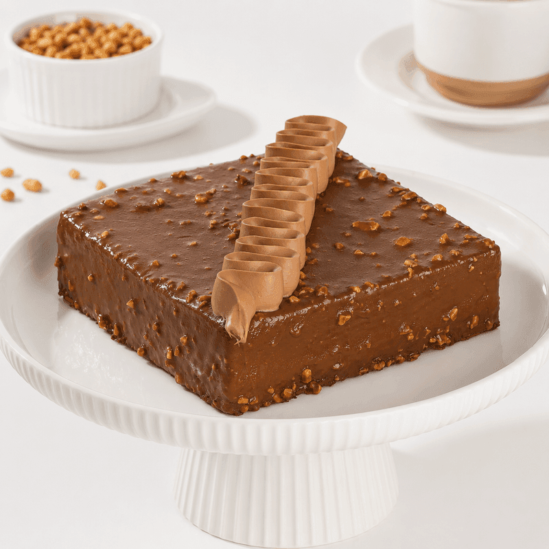 Hazelnut Rocher Cake