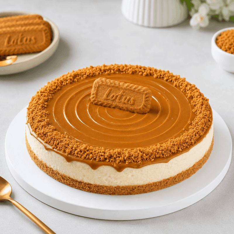 Lotus Biscoff Cheesecake