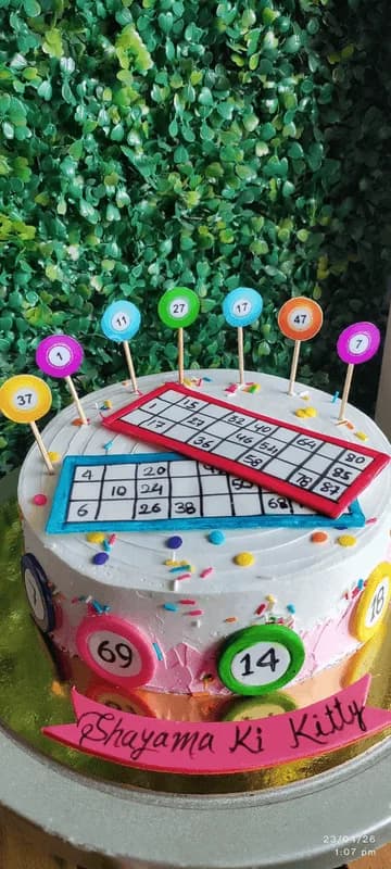 Tambola Kitty Party Cake